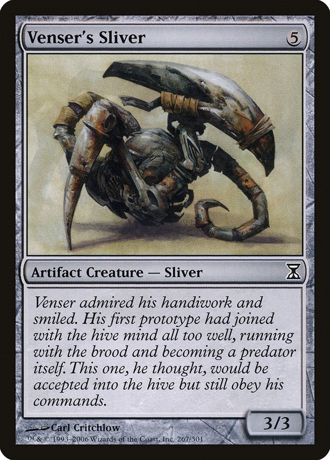 Image for Venser's Sliver (267) (Time Spiral) - Magic: The Gathering