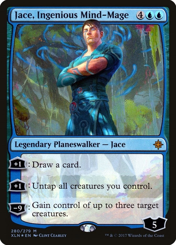 Image for Jace, Ingenious Mind-Mage (280) (Ixalan) - Magic: The Gathering
