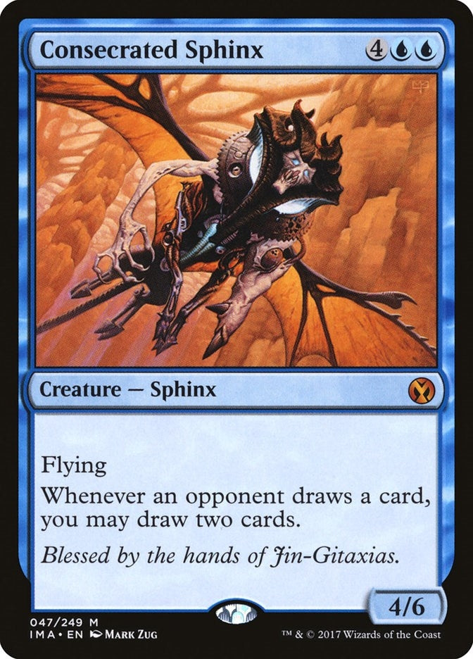 Image for Consecrated Sphinx (47) (Iconic Masters) - Magic: The Gathering