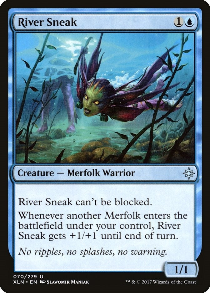 Image for River Sneak (70) (Ixalan) - Magic: The Gathering