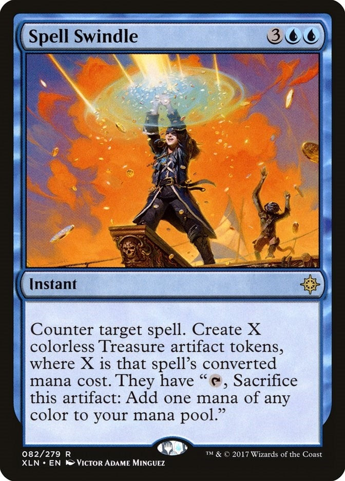 Image for Spell Swindle (82) (Ixalan) - Magic: The Gathering