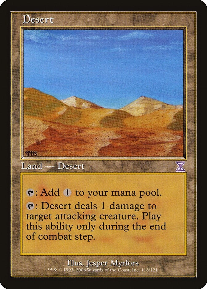 Image for Desert (118) (Timeshifted) - Magic: The Gathering