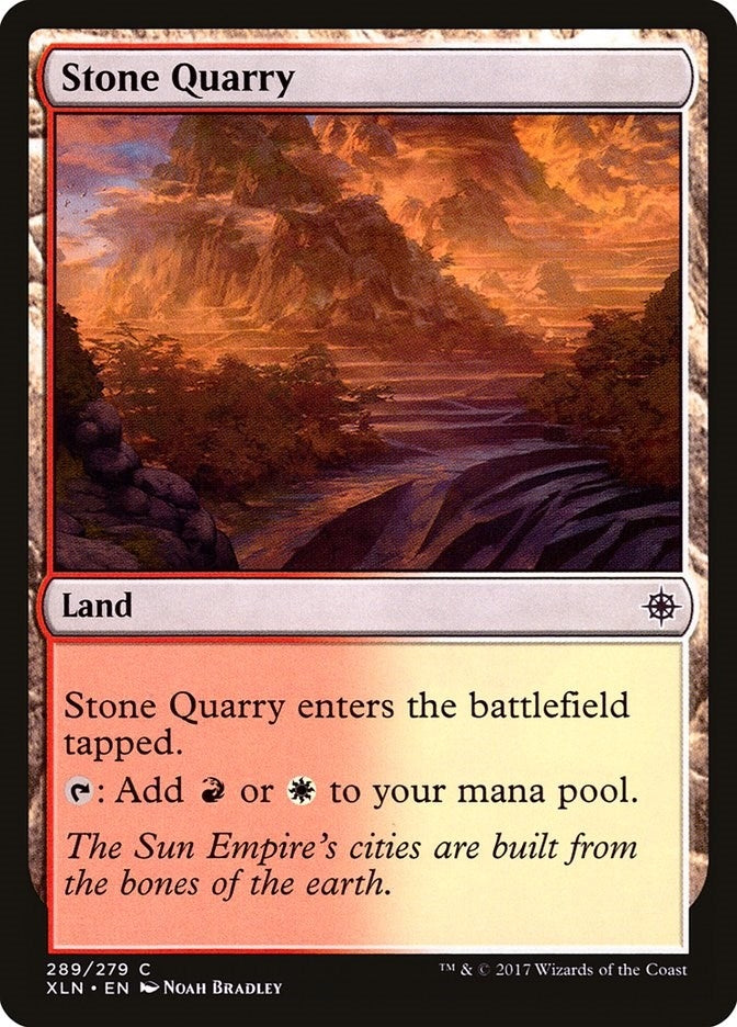 Image for Stone Quarry (289) (Ixalan) - Magic: The Gathering