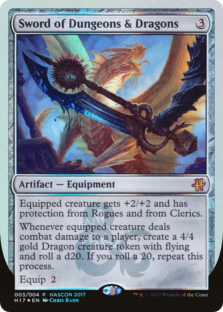 Image for Sword of Dungeons & Dragons (3) (Media Promos) - Magic: The Gathering