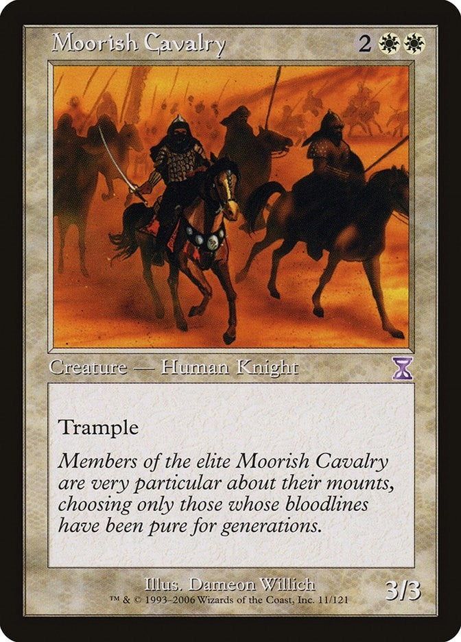 Image for Moorish Cavalry (11) (Timeshifted) - Magic: The Gathering