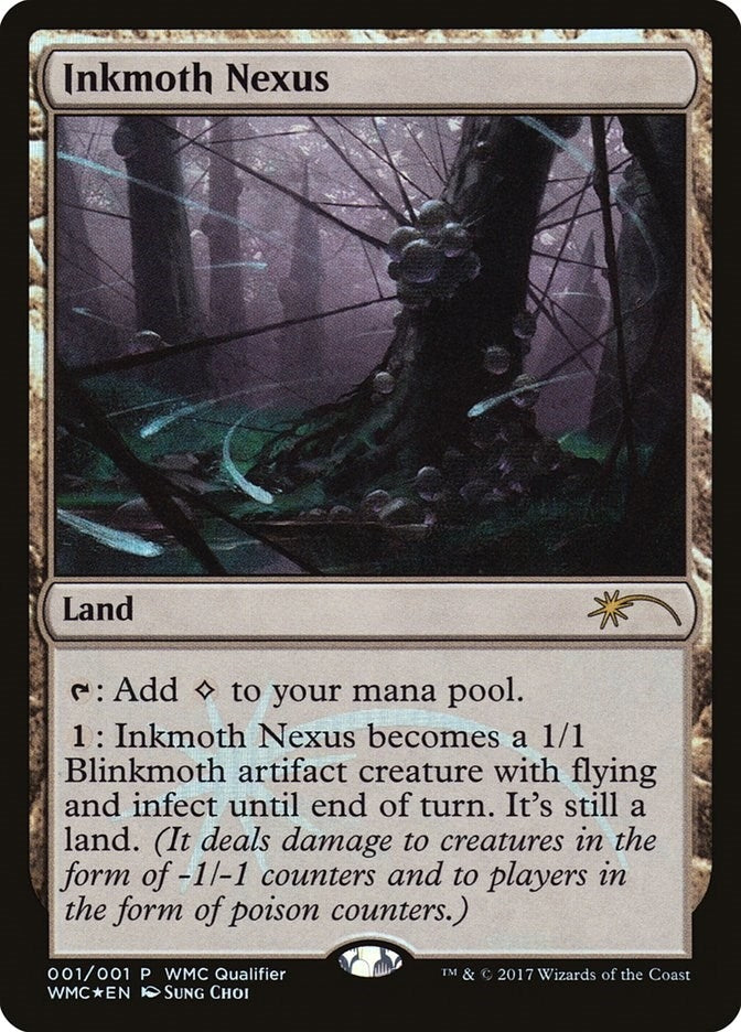 Image for Inkmoth Nexus (1) (WMCQ Promo Cards) - Magic: The Gathering