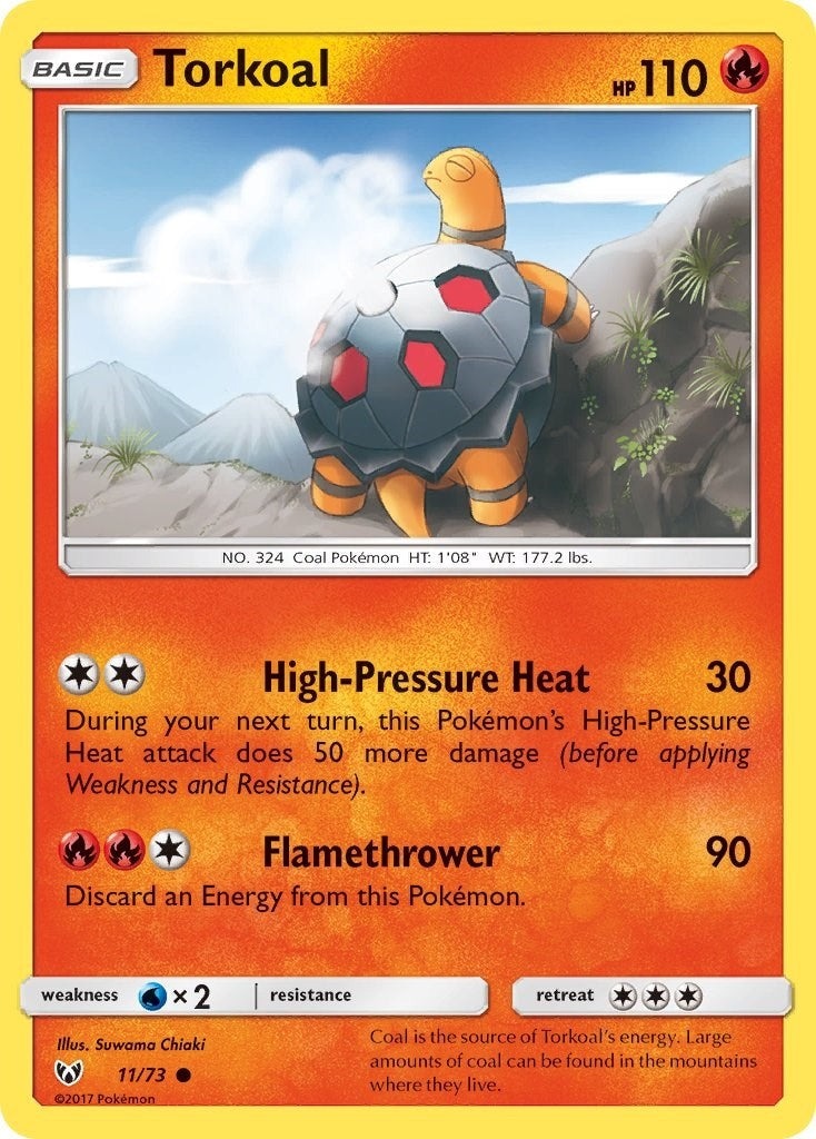 Image for Torkoal (11/73) (Shining Legends) - Pokemon
