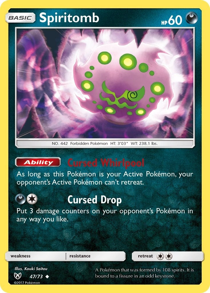 Image for Spiritomb (47/73) (Shining Legends) - Pokemon