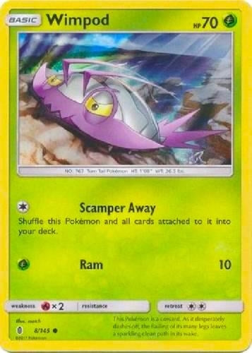 Image for Wimpod - 8/145 (Collection Promo) (008/145) (League & Championship Cards) - Pokemon