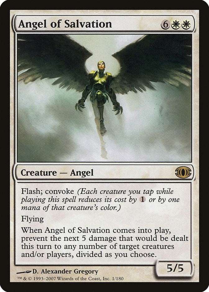 Image for Angel of Salvation (1) (Future Sight) - Magic: The Gathering