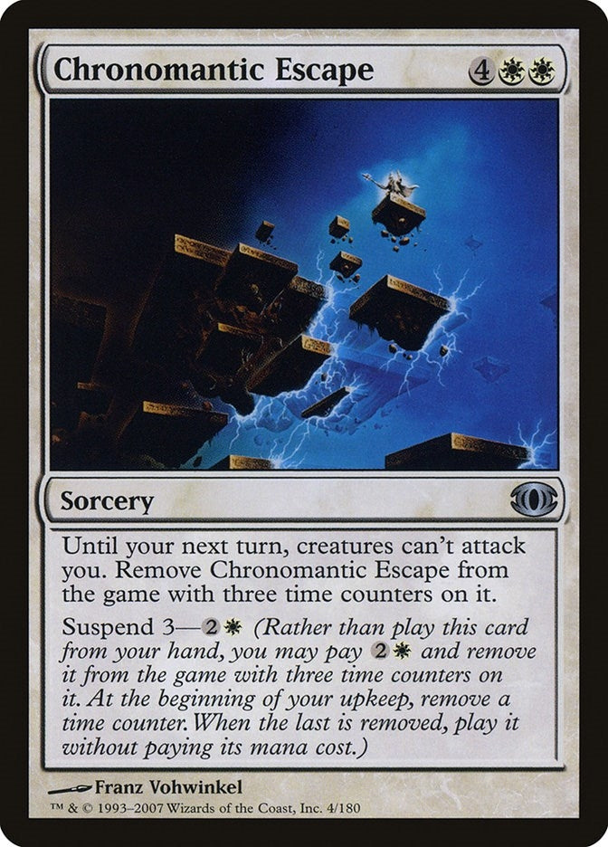 Image for Chronomantic Escape (4) (Future Sight) - Magic: The Gathering