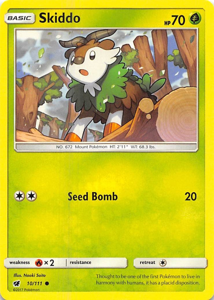 Image for Skiddo (10/111) (SM - Crimson Invasion) - Pokemon
