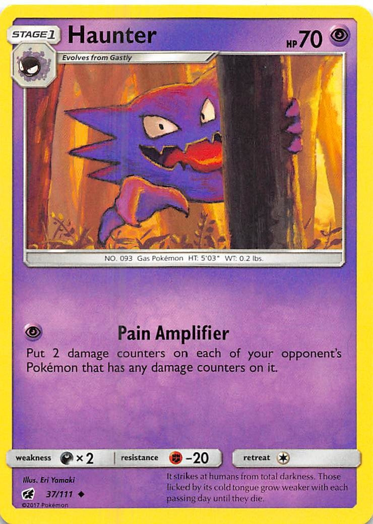 Image for Haunter (37/111) (SM - Crimson Invasion) - Pokemon