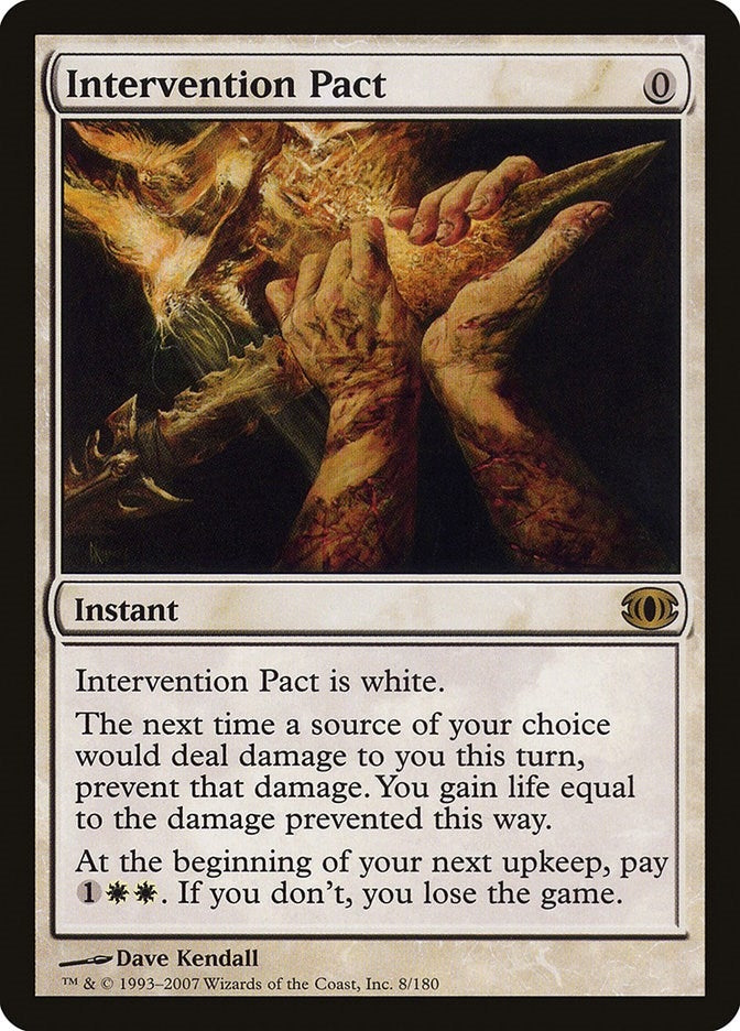 Image for Intervention Pact (8) (Future Sight) - Magic: The Gathering