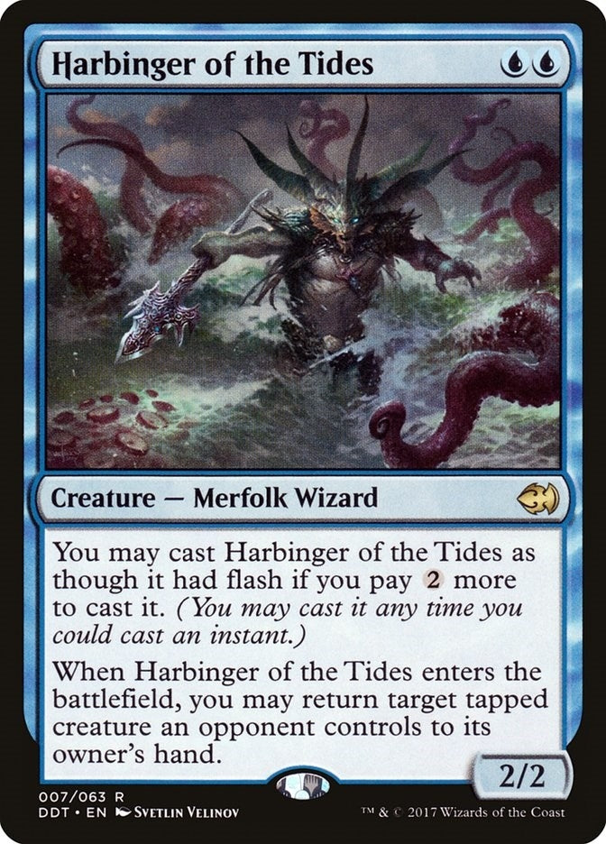 Image for Harbinger of the Tides (7) (Duel Decks: Merfolk vs. Goblins) - Magic: The Gathering