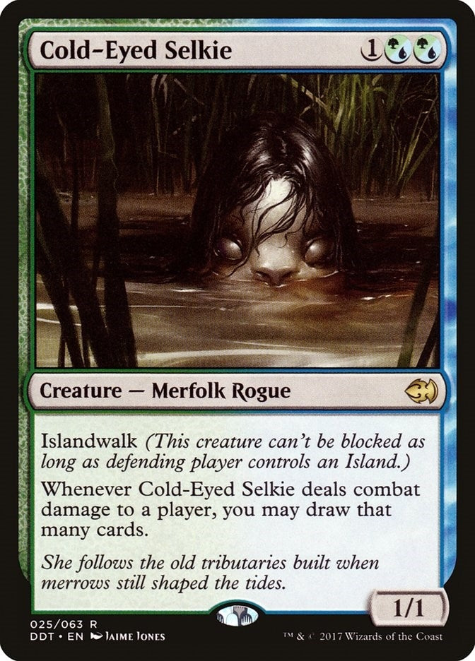 Image for Cold-Eyed Selkie (25) (Duel Decks: Merfolk vs. Goblins) - Magic: The Gathering