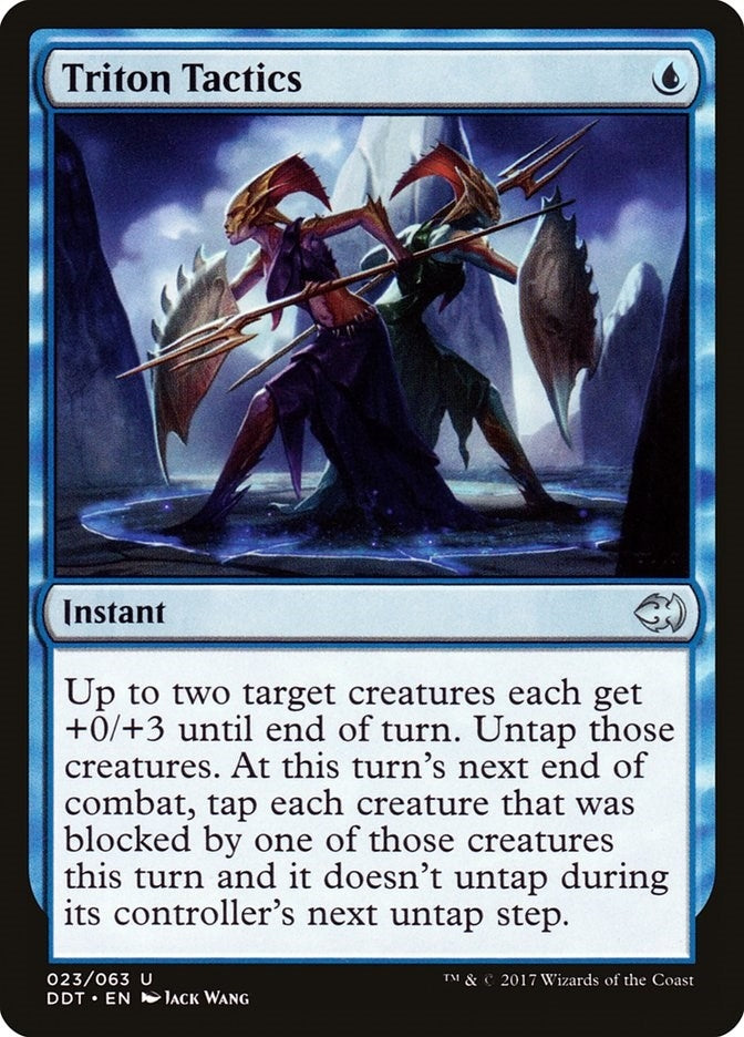 Image for Triton Tactics (23) (Duel Decks: Merfolk vs. Goblins) - Magic: The Gathering