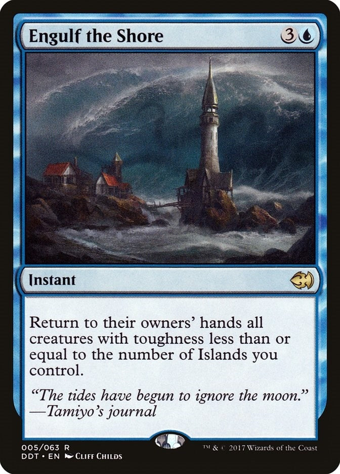 Image for Engulf the Shore (5) (Duel Decks: Merfolk vs. Goblins) - Magic: The Gathering