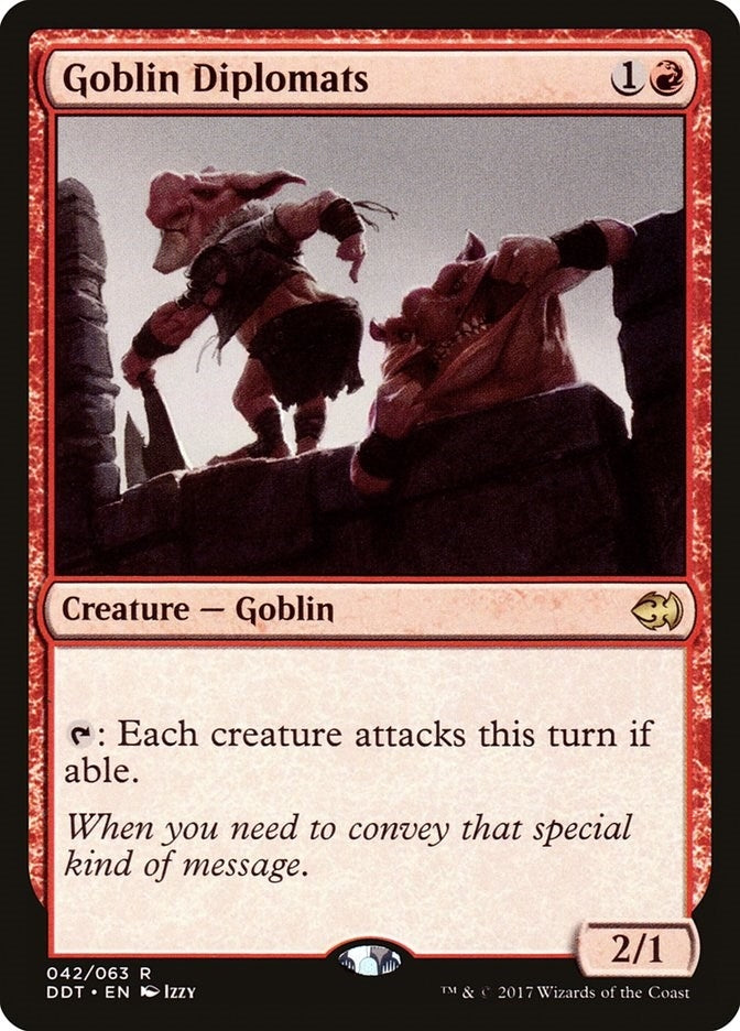 Image for Goblin Diplomats (42) (Duel Decks: Merfolk vs. Goblins) - Magic: The Gathering