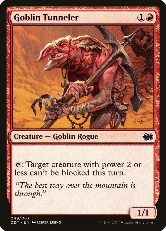 Image for Goblin Tunneler (49) (Duel Decks: Merfolk vs. Goblins) - Magic: The Gathering