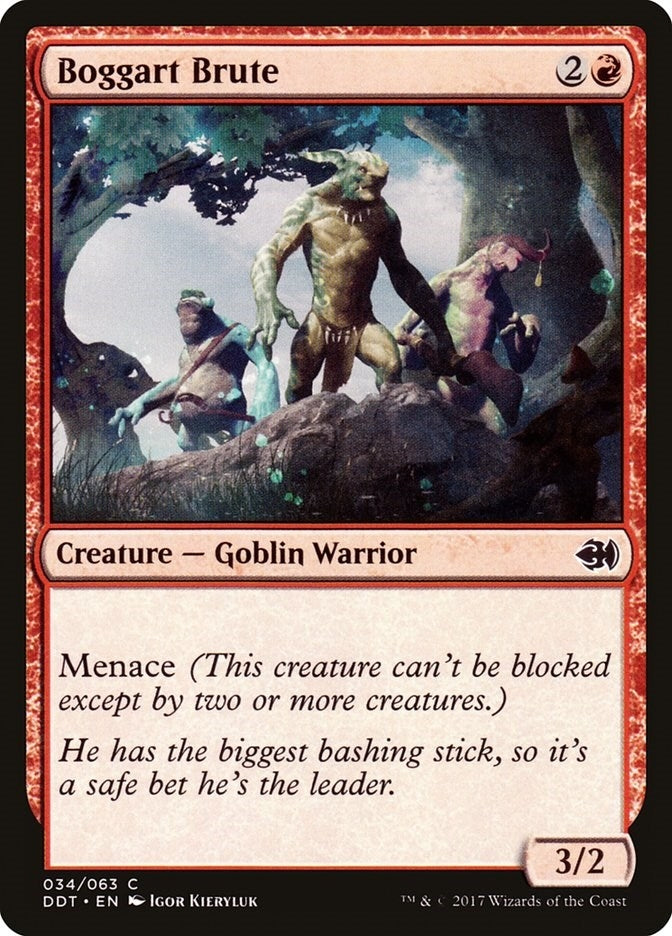 Image for Boggart Brute (34) (Duel Decks: Merfolk vs. Goblins) - Magic: The Gathering