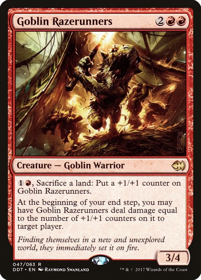 Image for Goblin Razerunners (47) (Duel Decks: Merfolk vs. Goblins) - Magic: The Gathering