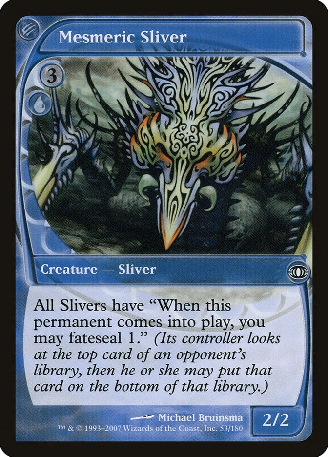 Image for Mesmeric Sliver (53) (Future Sight) - Magic: The Gathering