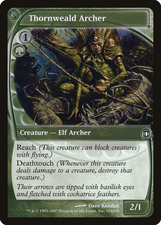 Image for Thornweald Archer (154) (Future Sight) - Magic: The Gathering