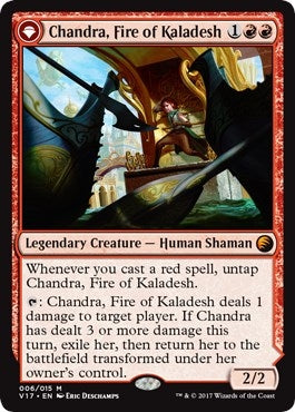 Image for Chandra, Fire of Kaladesh (6) (From the Vault: Transform) - Magic: The Gathering