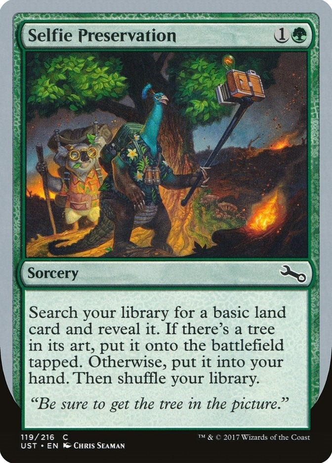 Image for Selfie Preservation (119) (Unstable) - Magic: The Gathering