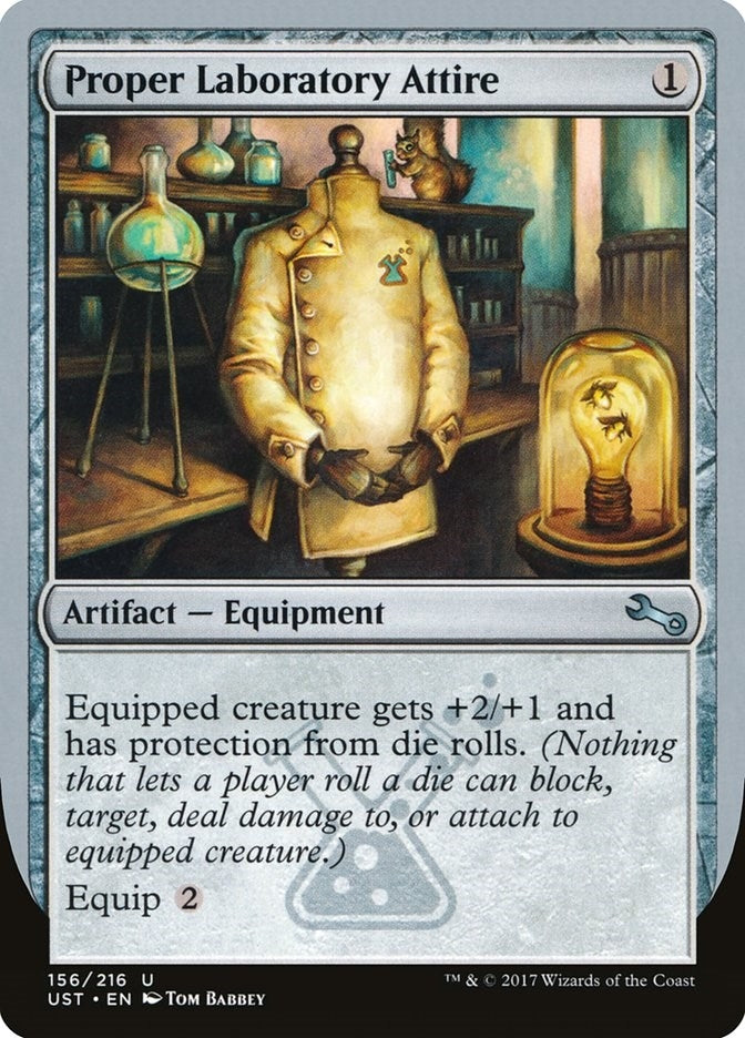 Image for Proper Laboratory Attire (156) (Unstable) - Magic: The Gathering