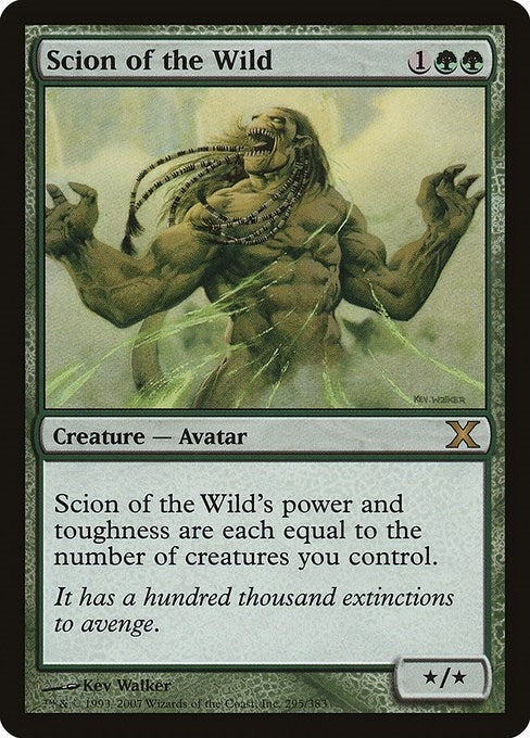 Image for Scion of the Wild (295) (10th Edition) - Magic: The Gathering