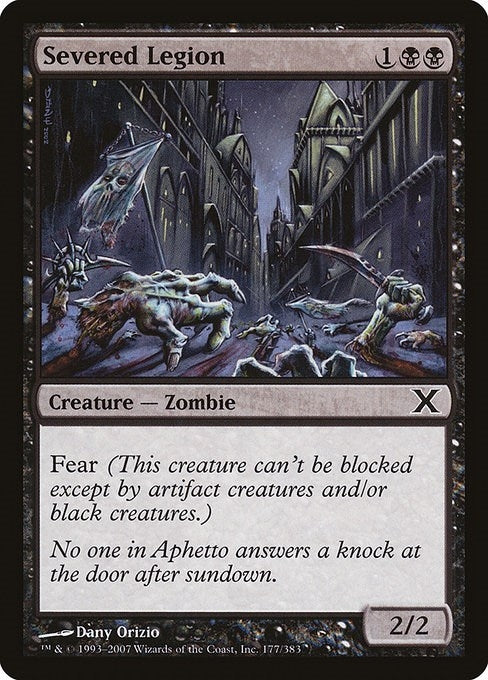 Image for Severed Legion (177) (10th Edition) - Magic: The Gathering