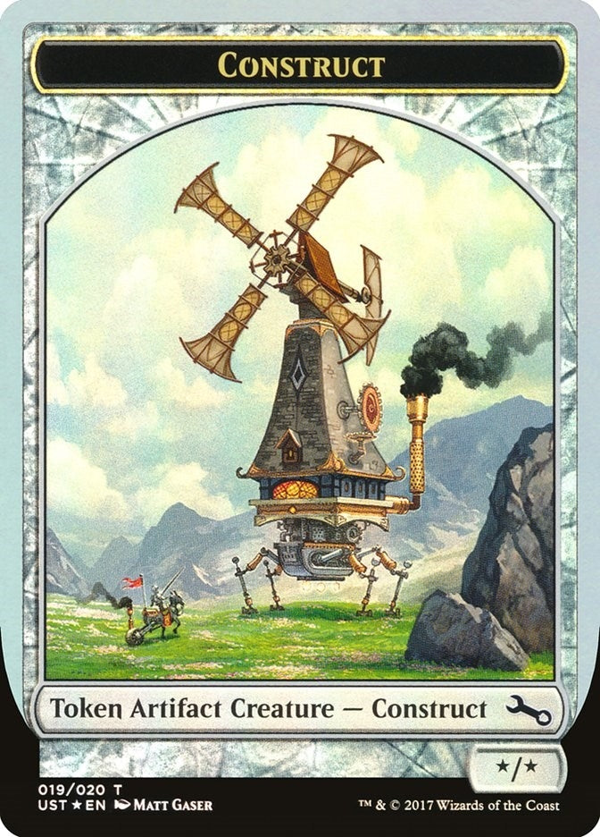 Image for Construct Token (19) (Unstable) - Magic: The Gathering