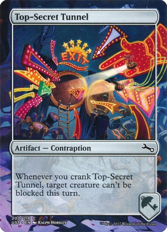 Image for Top-Secret Tunnel (207) (Unstable) - Magic: The Gathering