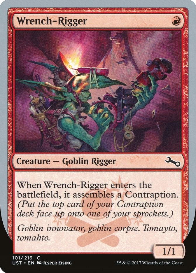 Image for Wrench-Rigger (101) (Unstable) - Magic: The Gathering