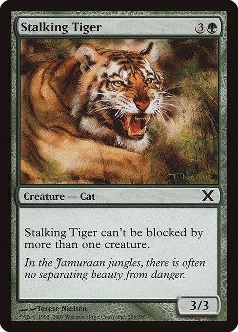 Image for Stalking Tiger (299) (10th Edition) - Magic: The Gathering