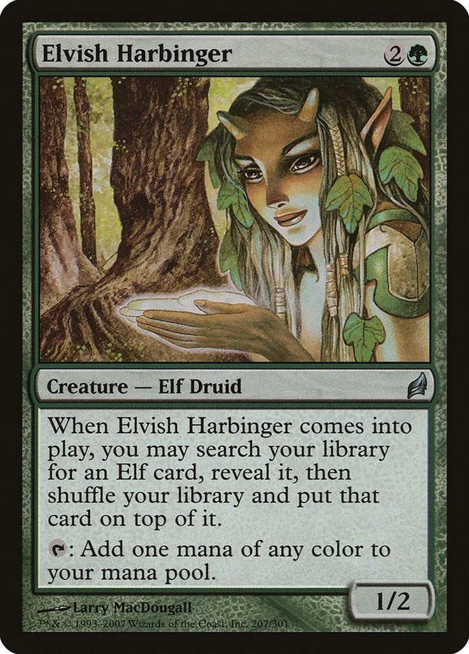 Image for Elvish Harbinger (207) (Lorwyn) - Magic: The Gathering