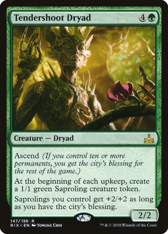 Image for Tendershoot Dryad (147) (Rivals of Ixalan) - Magic: The Gathering