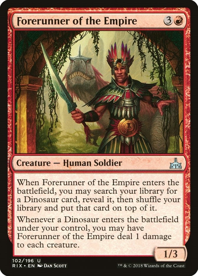 Image for Forerunner of the Empire (102) (Rivals of Ixalan) - Magic: The Gathering