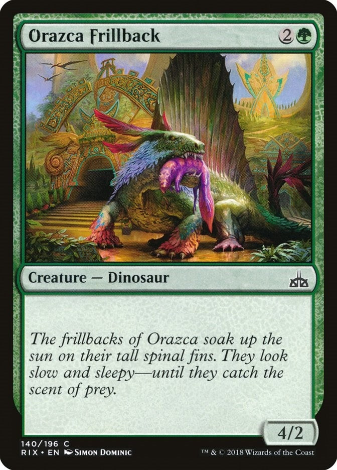 Image for Orazca Frillback (140) (Rivals of Ixalan) - Magic: The Gathering