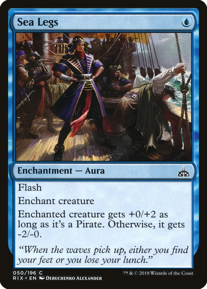 Image for Sea Legs (50) (Rivals of Ixalan) - Magic: The Gathering