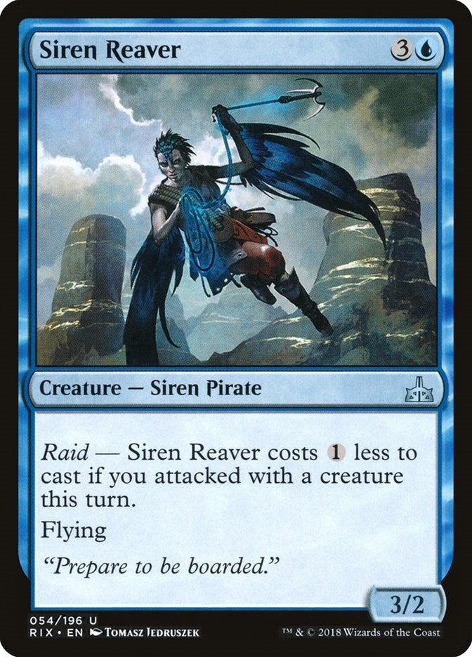 Image for Siren Reaver (54) (Rivals of Ixalan) - Magic: The Gathering