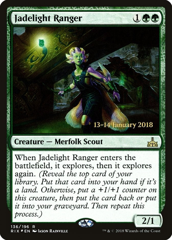 Image for Jadelight Ranger (136) (Prerelease Cards) - Magic: The Gathering