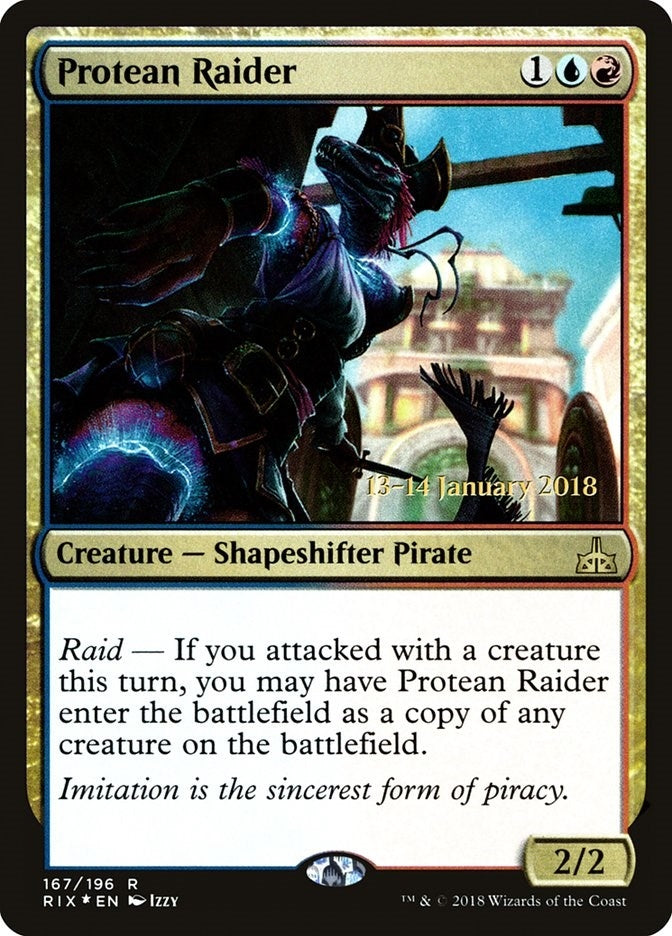 Image for Protean Raider (167) (Prerelease Cards) - Magic: The Gathering