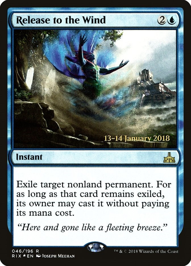 Image for Release to the Wind (46) (Prerelease Cards) - Magic: The Gathering