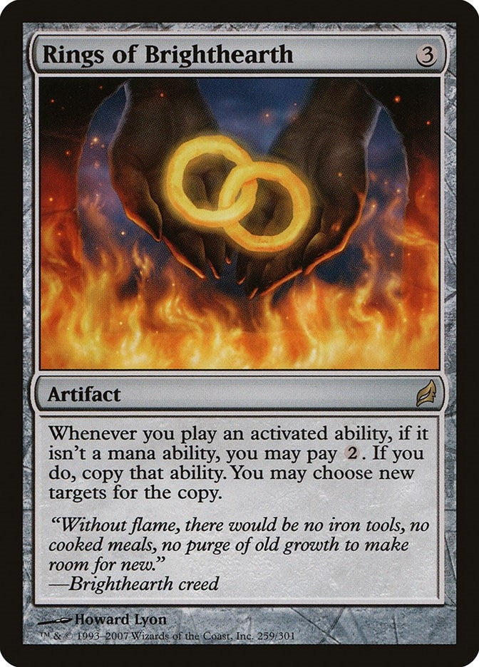 Image for Rings of Brighthearth (259) (Lorwyn) - Magic: The Gathering