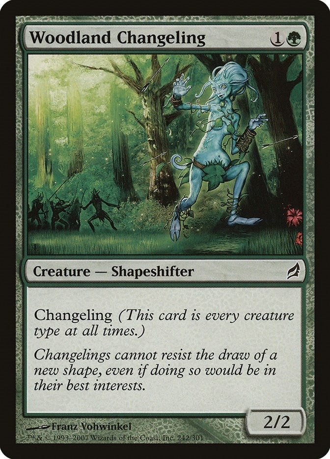 Image for Woodland Changeling (242) (Lorwyn) - Magic: The Gathering