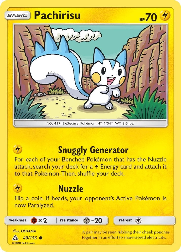 Image for Pachirisu (49/156) (SM - Ultra Prism) - Pokemon