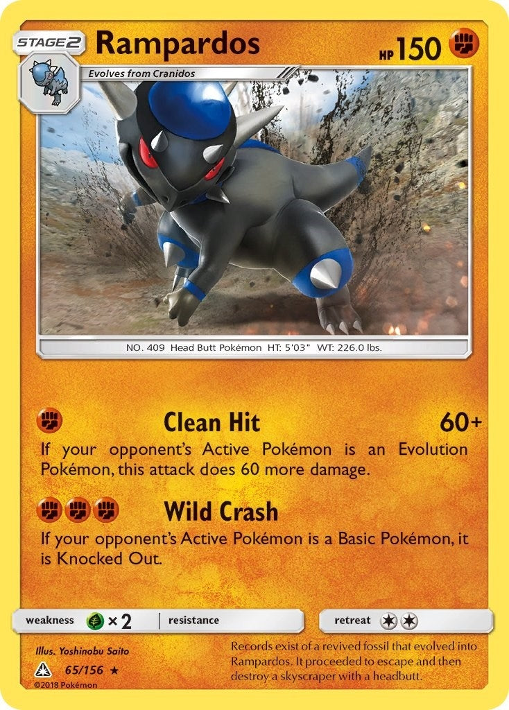 Image for Rampardos (65/156) (SM - Ultra Prism) - Pokemon